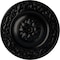 Ekena Millwork Milan Ceiling Medallion, Hand-Painted Jet Black, 47 5/8"OD x 2 3/4"P CM47MIBLF - alternate 1